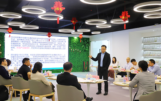 南山区带领赴北科生物调研细胞财产规划